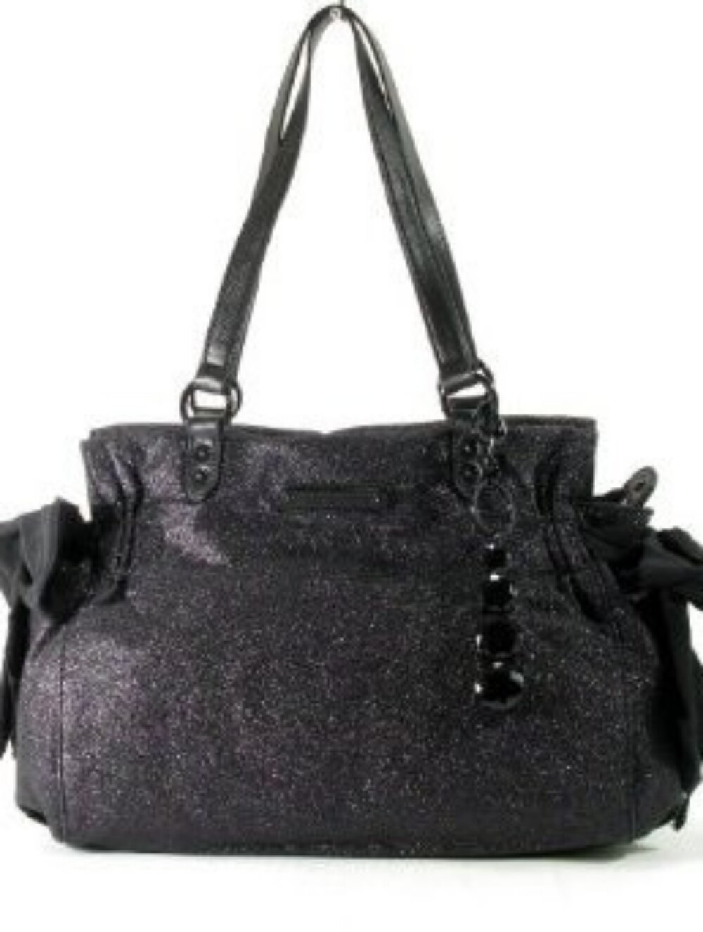 Juicy Couture Black Stardust Glitter Daydreamer with Charm